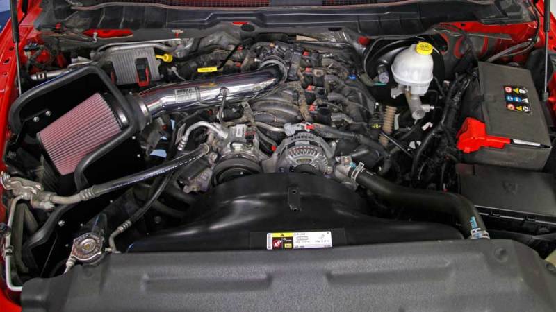Ram 1500 Performance Air Intake - K&N Engineering - High Flow, Mandrel-Bent Aluminum - 2013